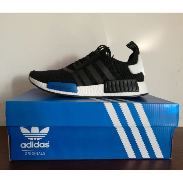 adidas nmd black and blue