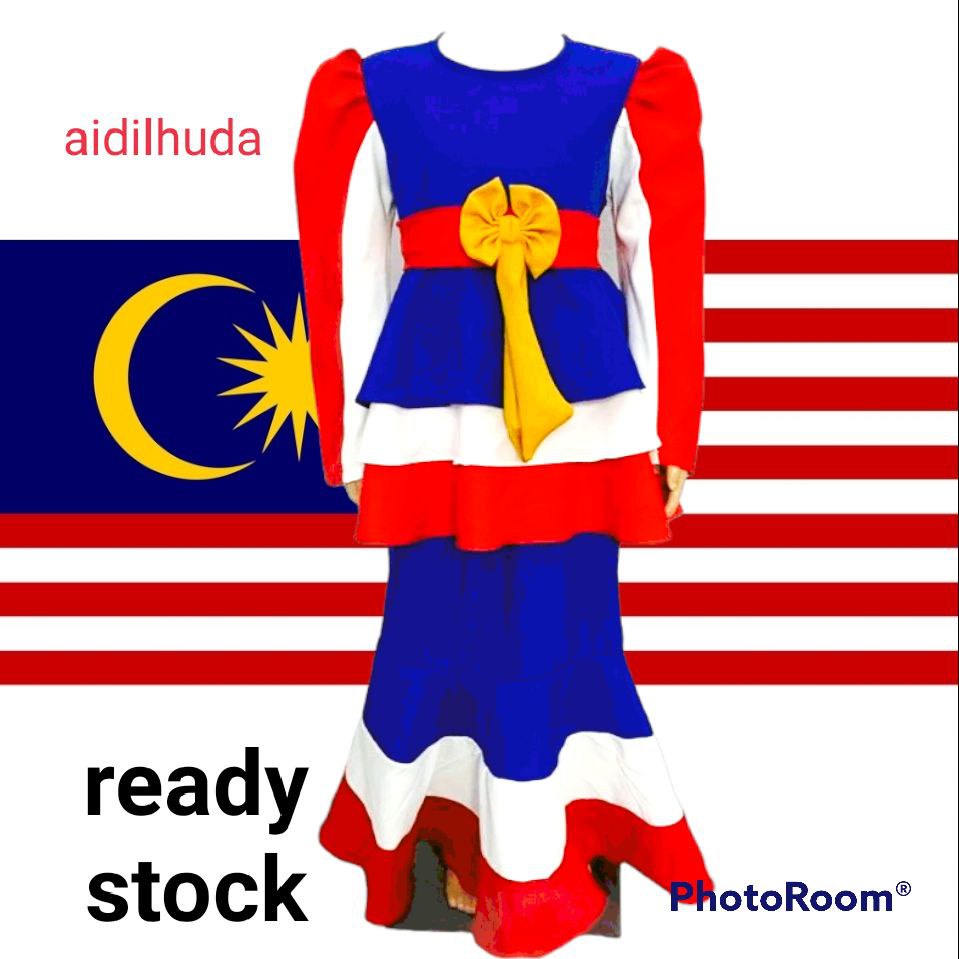 Baju Merdeka Peplum Budak Perempuan Shopee Malaysia 4815