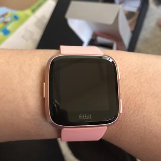 fitbit ruby and rose gold
