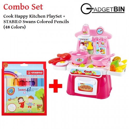 cook happy kitchen playset