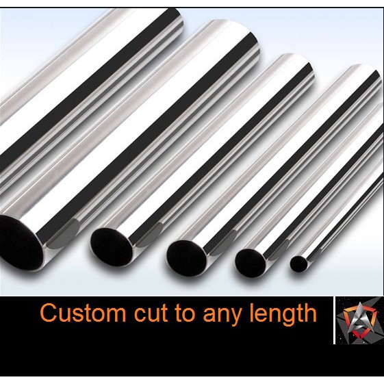 Custom Length Of All The Sizes Stainless Steel Hollow Tube Pipe Saw Cut Besi Tahan Karat Shopee Malaysia