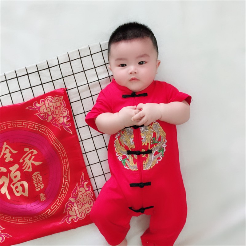 baby cheongsam romper