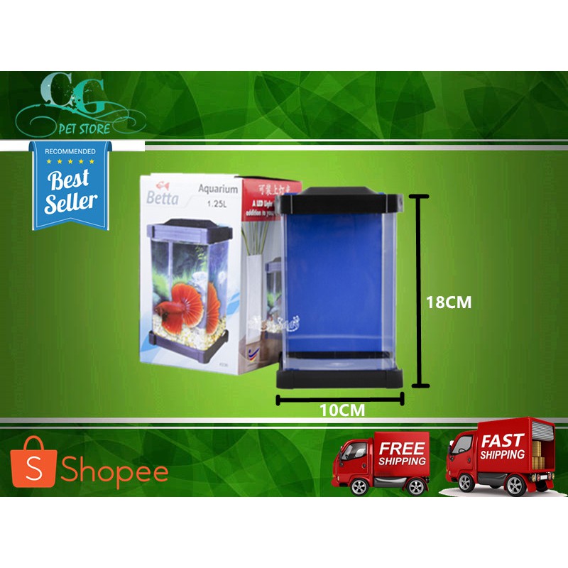 Betta Aquarium Ikan Laga 1 25l Shopee Malaysia