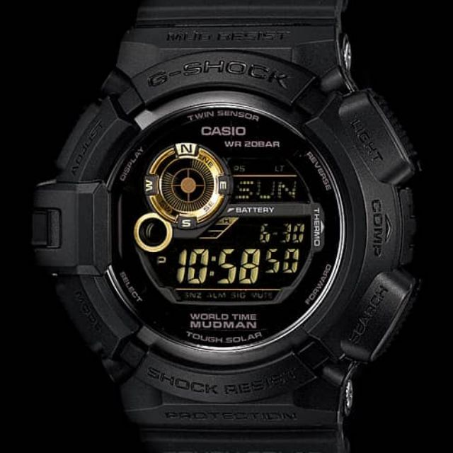 g shock mudman gold eye
