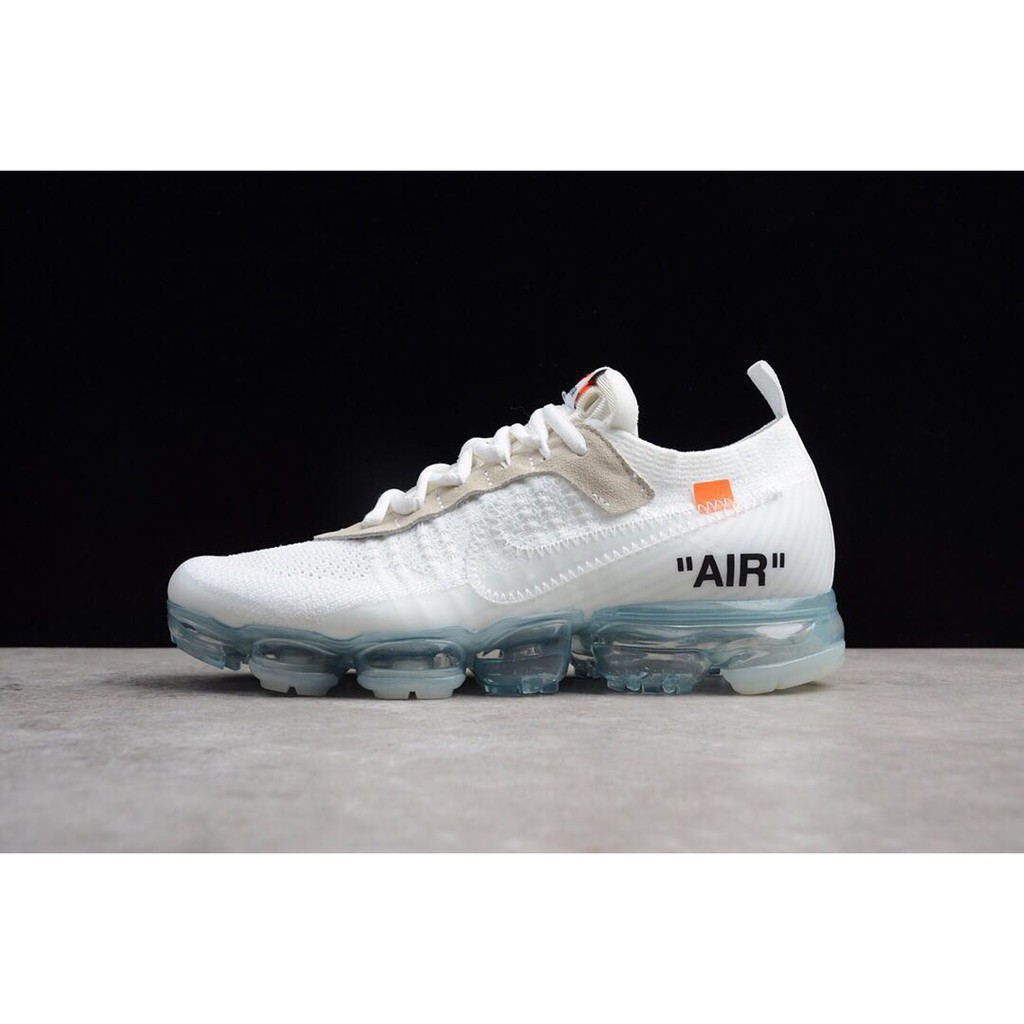 The pair of Nike Vapormax X Off white 2018 white Spotern