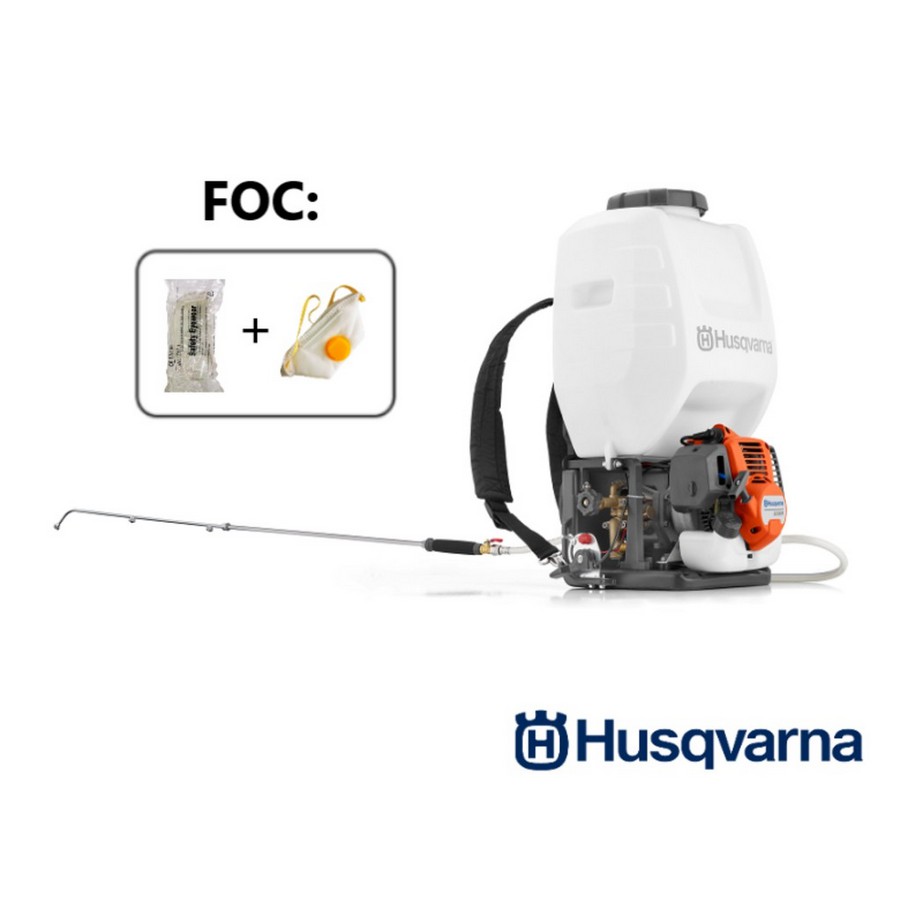 HUSQVARNA 321S25 Knapsack Sprayer 25L (FOC mask and safety eyewear)