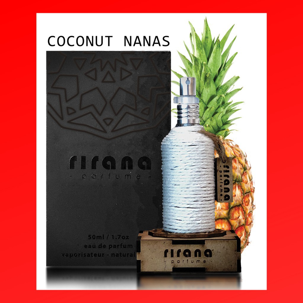 Decant Rirana Perfume Coconut Nanas / Vanilla Tea / Salty Citrus ...