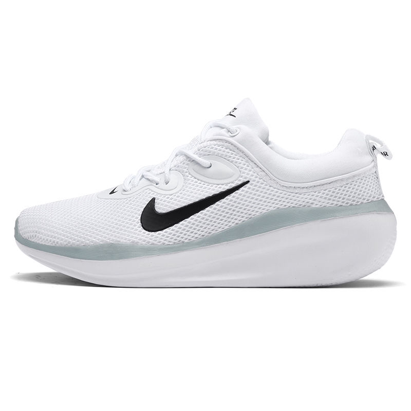 half black half white nike shoes