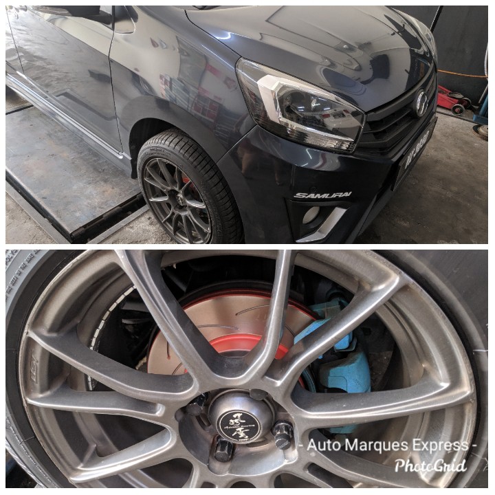 TRW XPS Rotor Ceramic Brake Pad - Perodua Myvi Myvi Lagi 