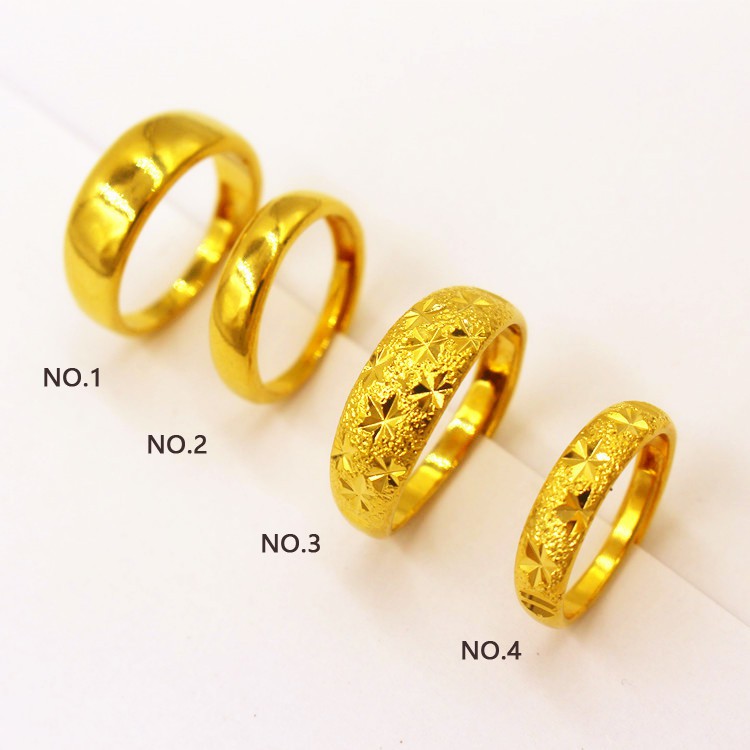 Cincin Belah Rotan Emas Tulen Bajet Bawah 1gram Shopee 