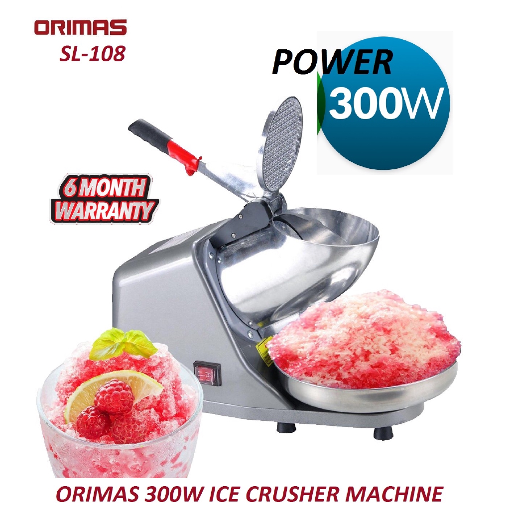 Orimas 300W Electric Ice Shaver Machine (Ice Crusher) Shopee Malaysia