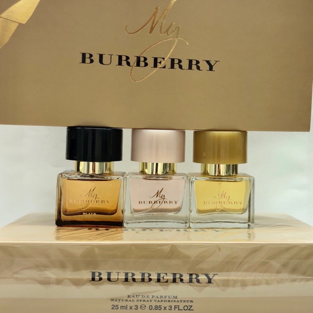 set burberry perfume