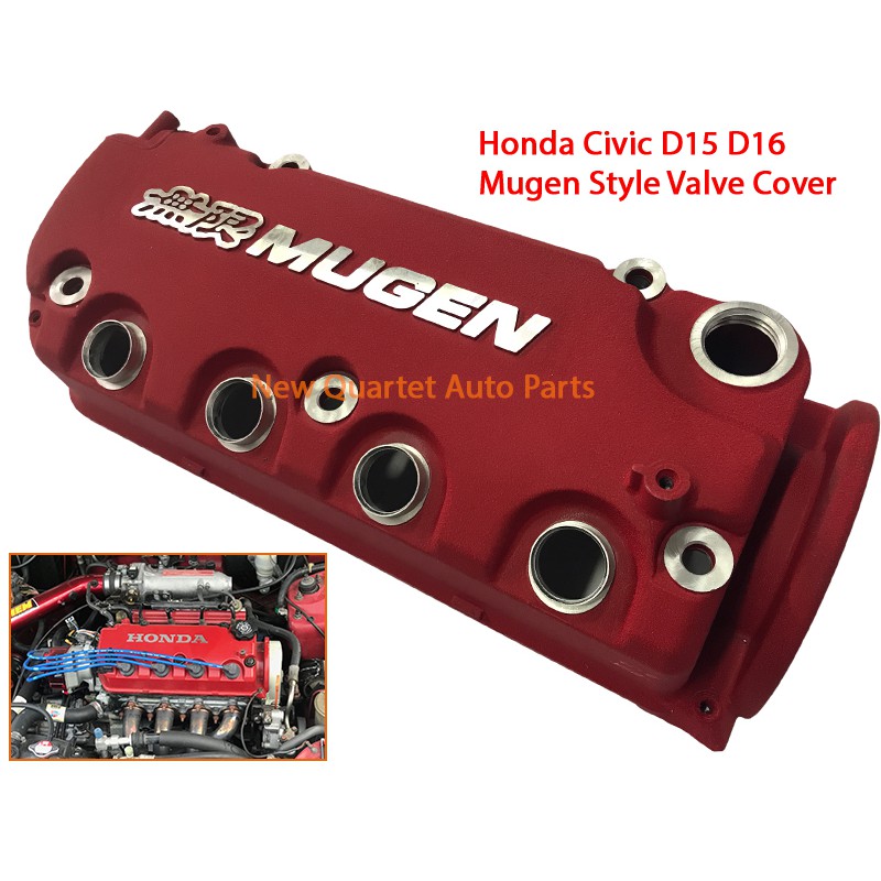 MUGEN Engine Rocket Valve Colour RED Color Cover Honda Civic D Series