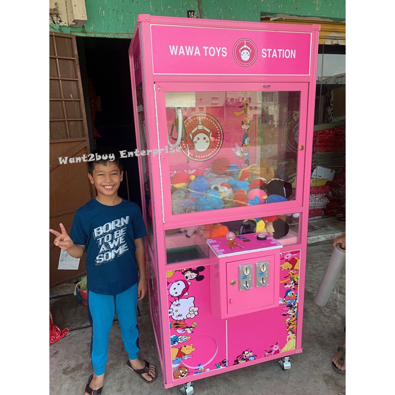 Ready Stock ä¸€å…ƒæœº Wawa Toys Station Claw Machine Doll Toys Game Capsules Machine With Lighting Music å¨ƒå¨ƒæœº å¤¹å¨ƒå¨ƒæœº Shopee Malaysia