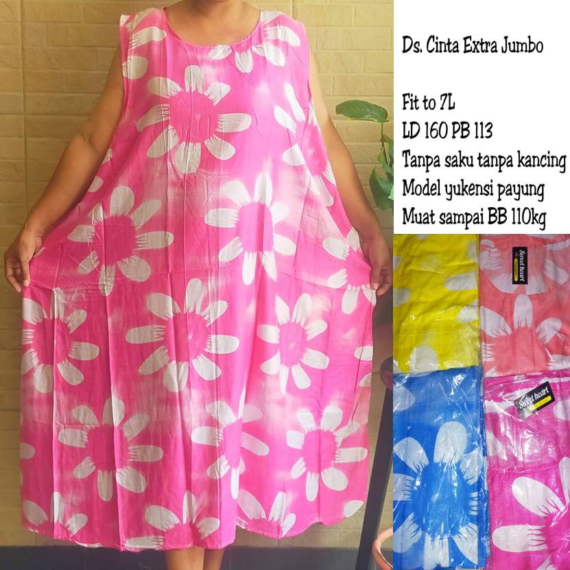 Buy Daster Women BATIK JUMBO LD 150-160 Without Arm RAYON Material 