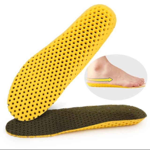 JAPAN Memory Foam Orthotic Arch Support Sporting Cushioning Impact Absorber Insoles Shoes Pad