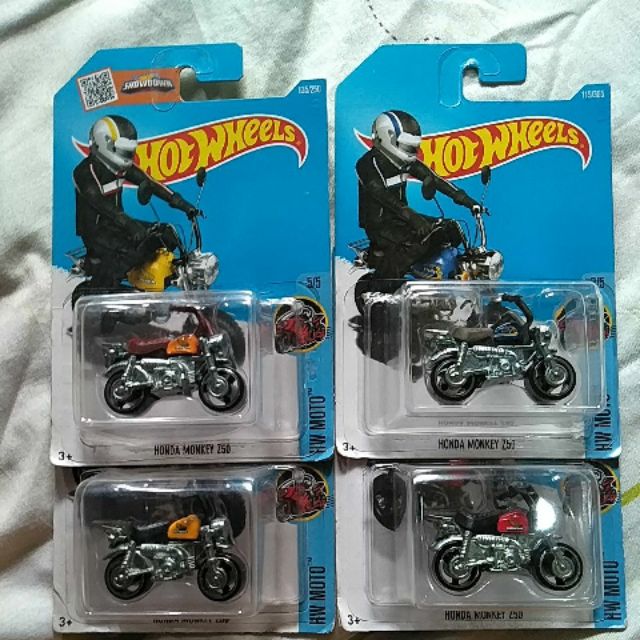 honda monkey hot wheels