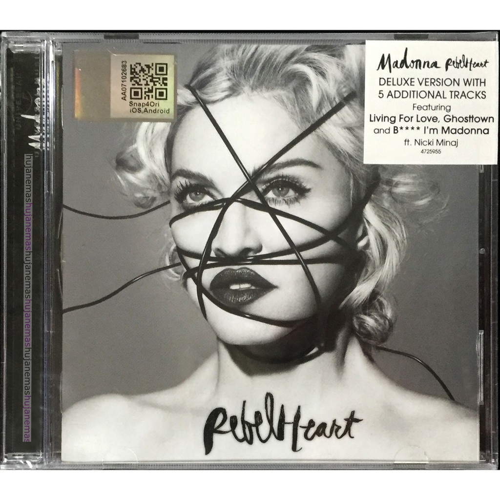 MADONNA Rebel Heart 2014 UNIVERSAL MUSIC DELUXE Edition ORIGINAL CD