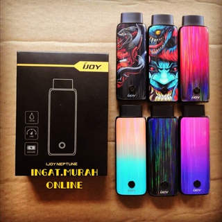 100 Original Ijoy Neptune Pod System 14w New Vision 650mah 1 8ml 1 2ohm Coil Ijoy Neptune Cartridge Shopee Malaysia