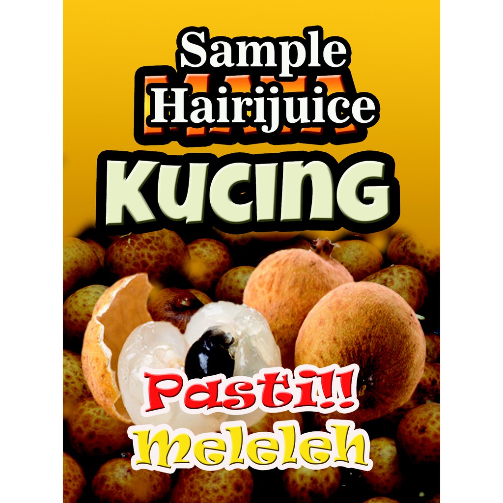 Sticker Air Balang Air Mata Kucing Kalis Air ( 9 x 12 inci ) Shopee Malaysia