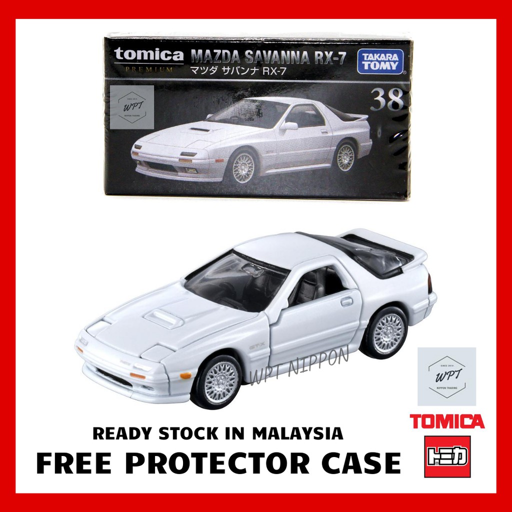 Takara Tomy Tomica Premium No.38 Mazda Savanna RX-7 Initial D 1:61