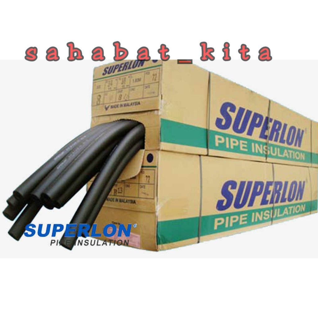 Superlon / 3 / 8 "Thickness Air Conditioner PIPE Tube INSULATION Wrap