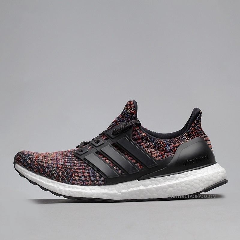 ultra boost black rainbow