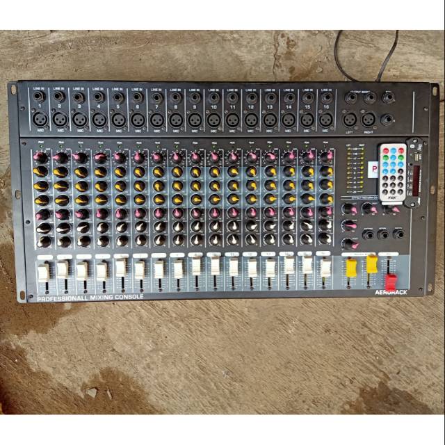 Mixer 16 Channel Mixer Audio Sound System Audio Assembled Shopee Malaysia