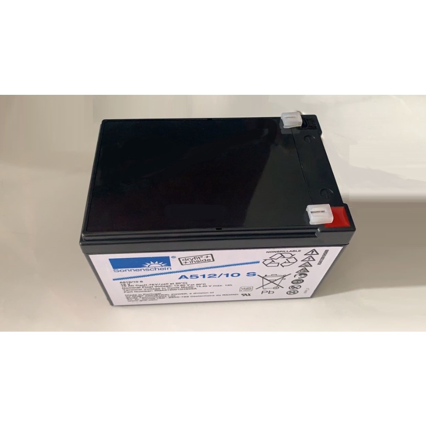 Batteria Sonnenschein Dryfit A512/10S - 12V 10Ah Piombo Sigillata Senza Manutenzione - Foto 10