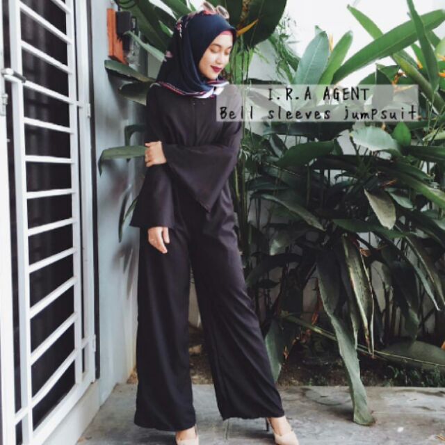 shopee jumpsuit muslimah