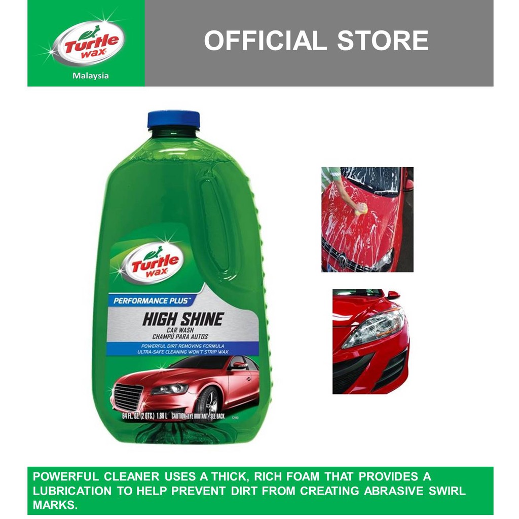 Turtle Wax High Shine Car Wash T 146 Shopee Malaysia