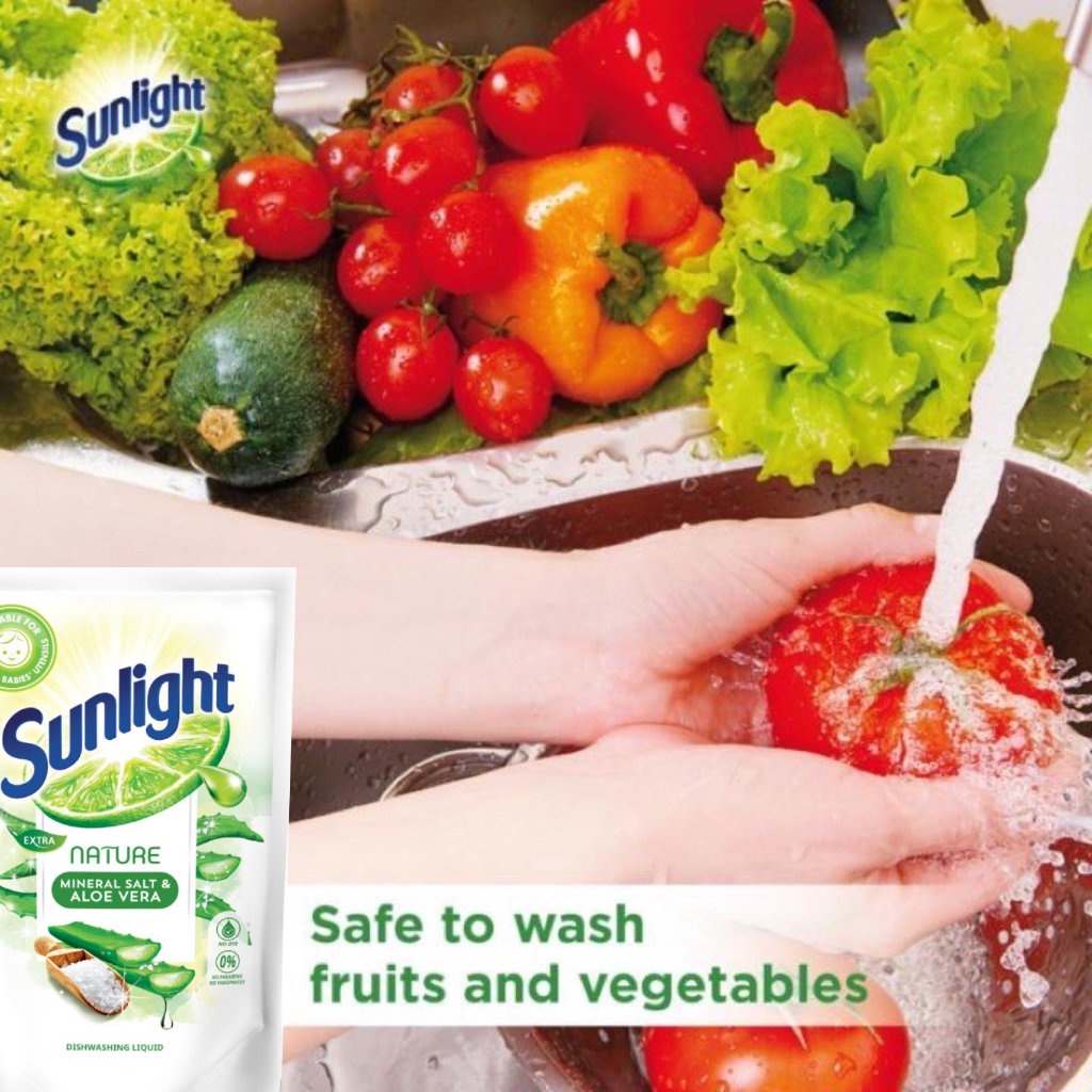 Sunlight Extra Nature Dishwashing Liquid Refill (700ml)