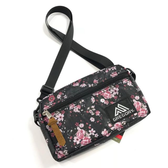 gregory floral sling bag