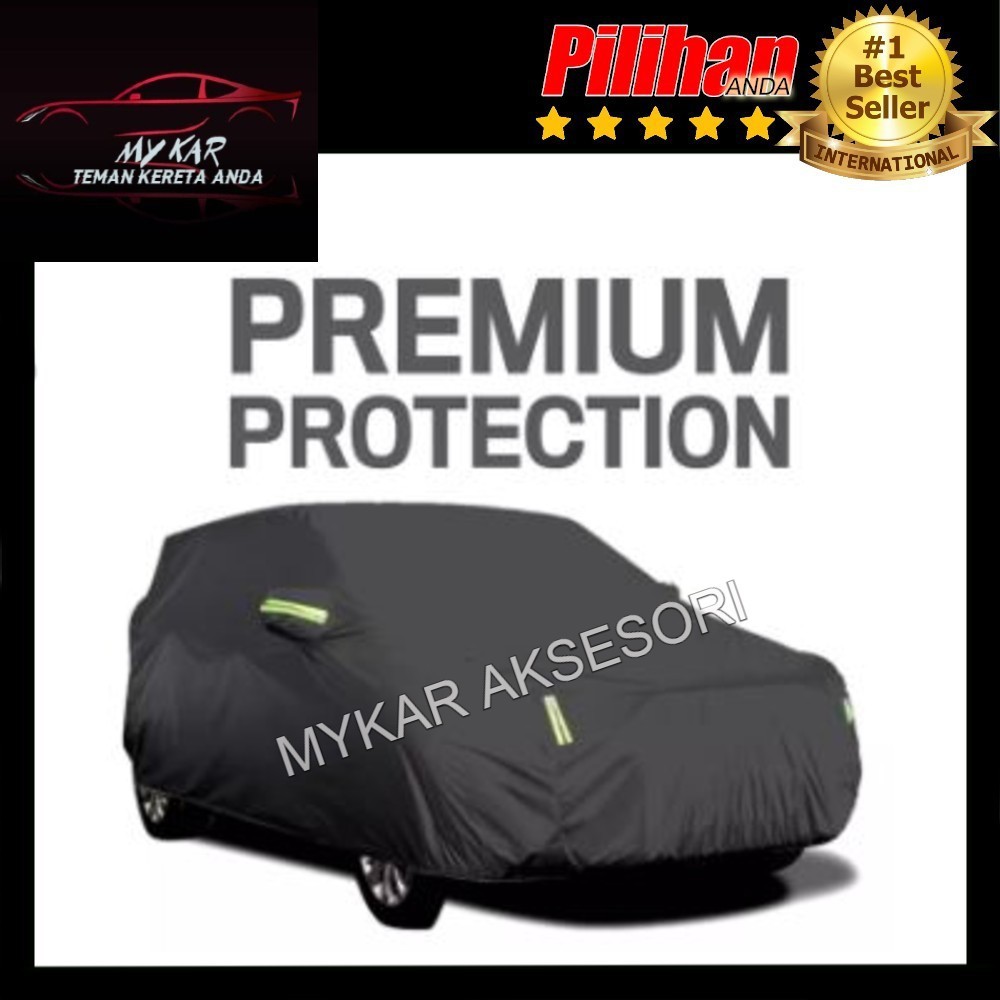 All Size Full Car Cover Zipper Design Midnight Black Covers Indoor Outdoor Water Sun Rain Snow