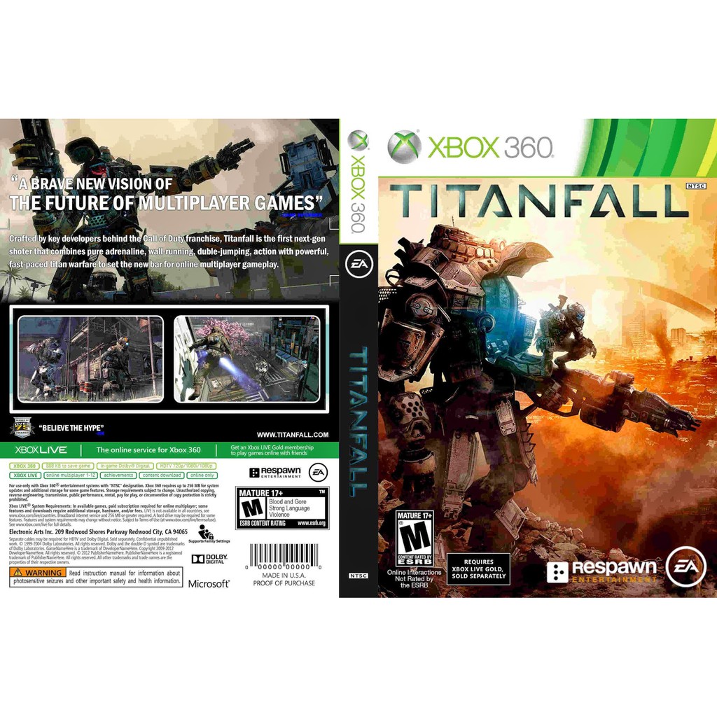 titanfall xbox 360