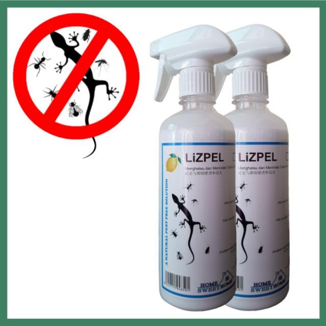 【READY STOCK】(450ml) ubat serangga LiZPEL Lizard Repellent Spray/ cicak