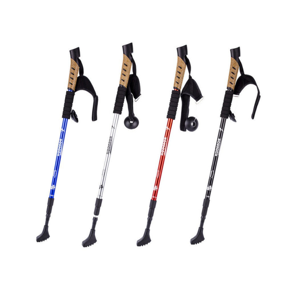 Northern European Nordic walking stick threesection telescopic walking stick hiking stick