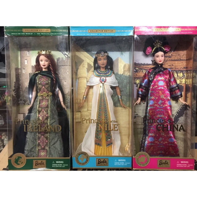 barbie princess dolls of the world collection