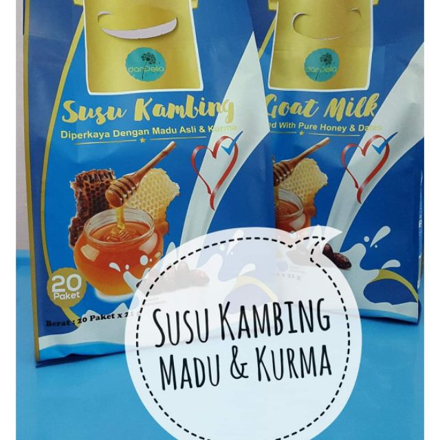 GOAT MILK PURE WITH HONEY & DATES (SUSU KAMBING MADU & KURMA) 1 CTN ...