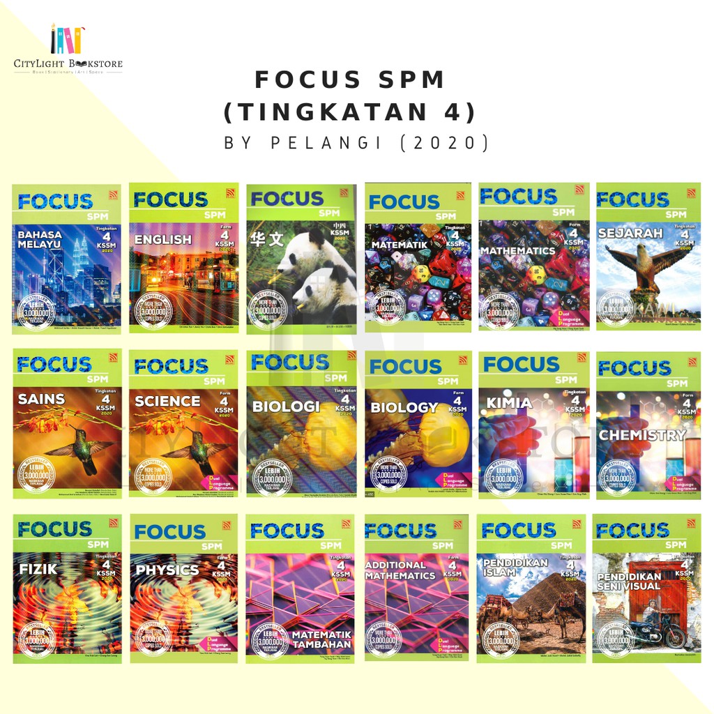 CITYLIGHT Buku Rujukan: Focus SPM Tingkatan 4 KSSM (2020 ...