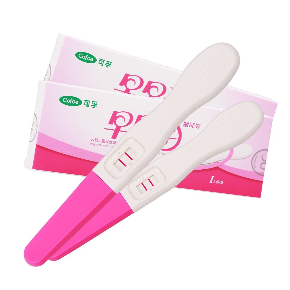 Cofoe 1pcs Early Pregnancy Test Stick Pregnancy Test Pen Pregnant Tes