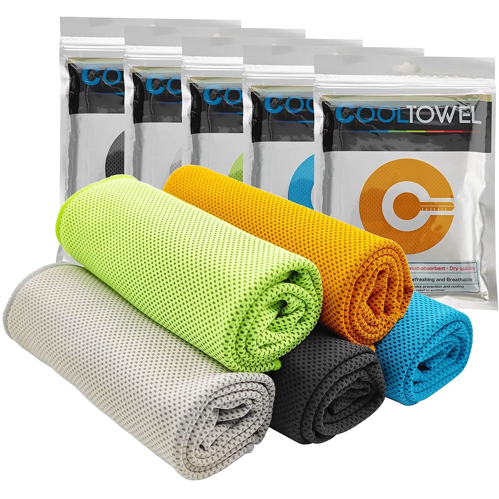 Cooling Towel 30x85cm/Tuala Penyejuk/Peluh Penyerap/Microfiber Soft Breathable Towel for All Sports