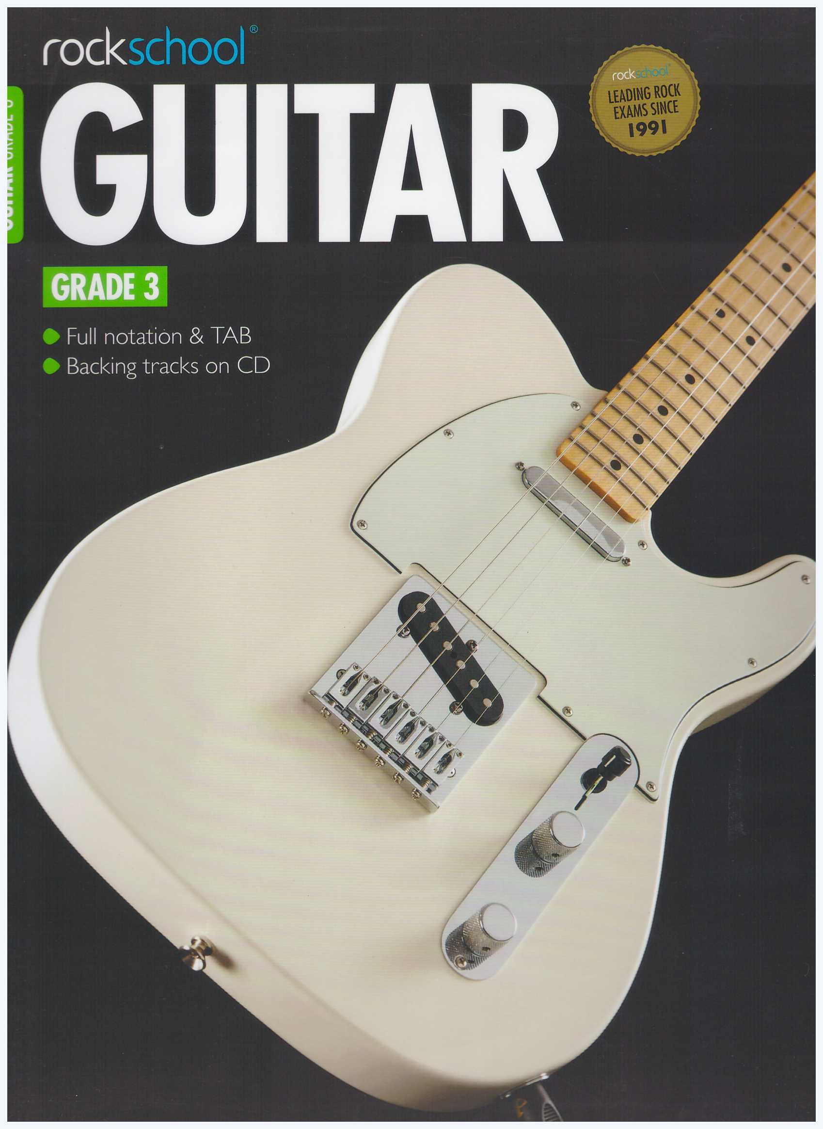 Rock School Guitar Grade 3 2012-2018 / Exam Book / Education Book / Material Book / Guitar Book / Gitar Book