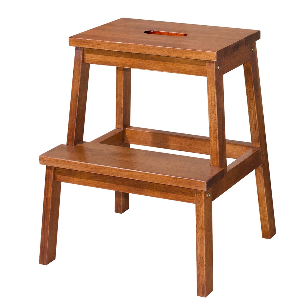 full-solid-wood-2-step-stool-chair-shopee-malaysia