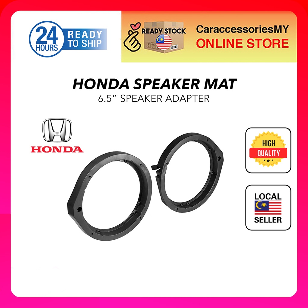 2 PCS honda 6'' Car Auto Stereo Speaker Mat protection Cover holder for Honda (sm-71) adapter bracket spacer
