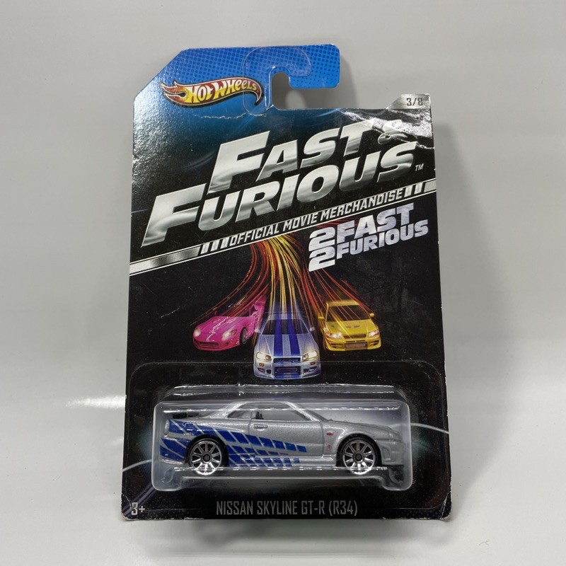 271 HOT WHEELS FAST AND FURIOUS NISSAN SKYLINE R34 HW74 | Shopee Malaysia