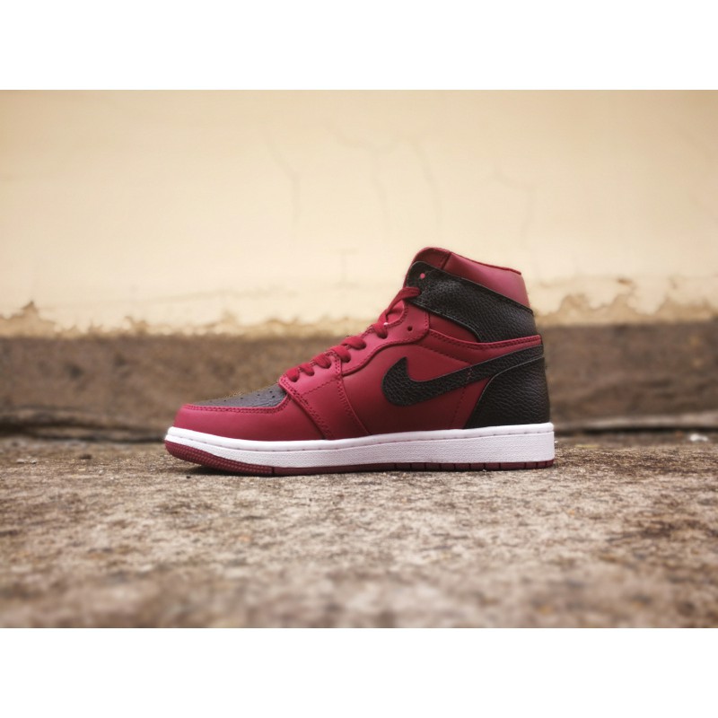 jordan dark red