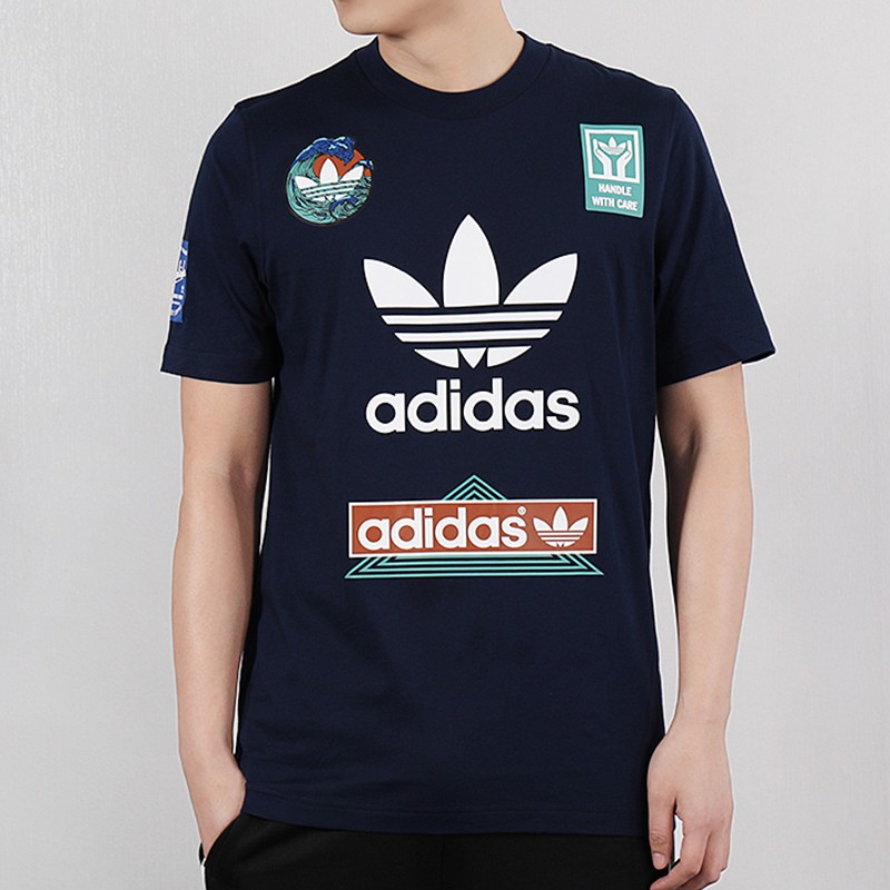 Adidas Men's Recreational Sports Running Short-sleeved T-shirt DV2072 |  Shopee Malaysia
