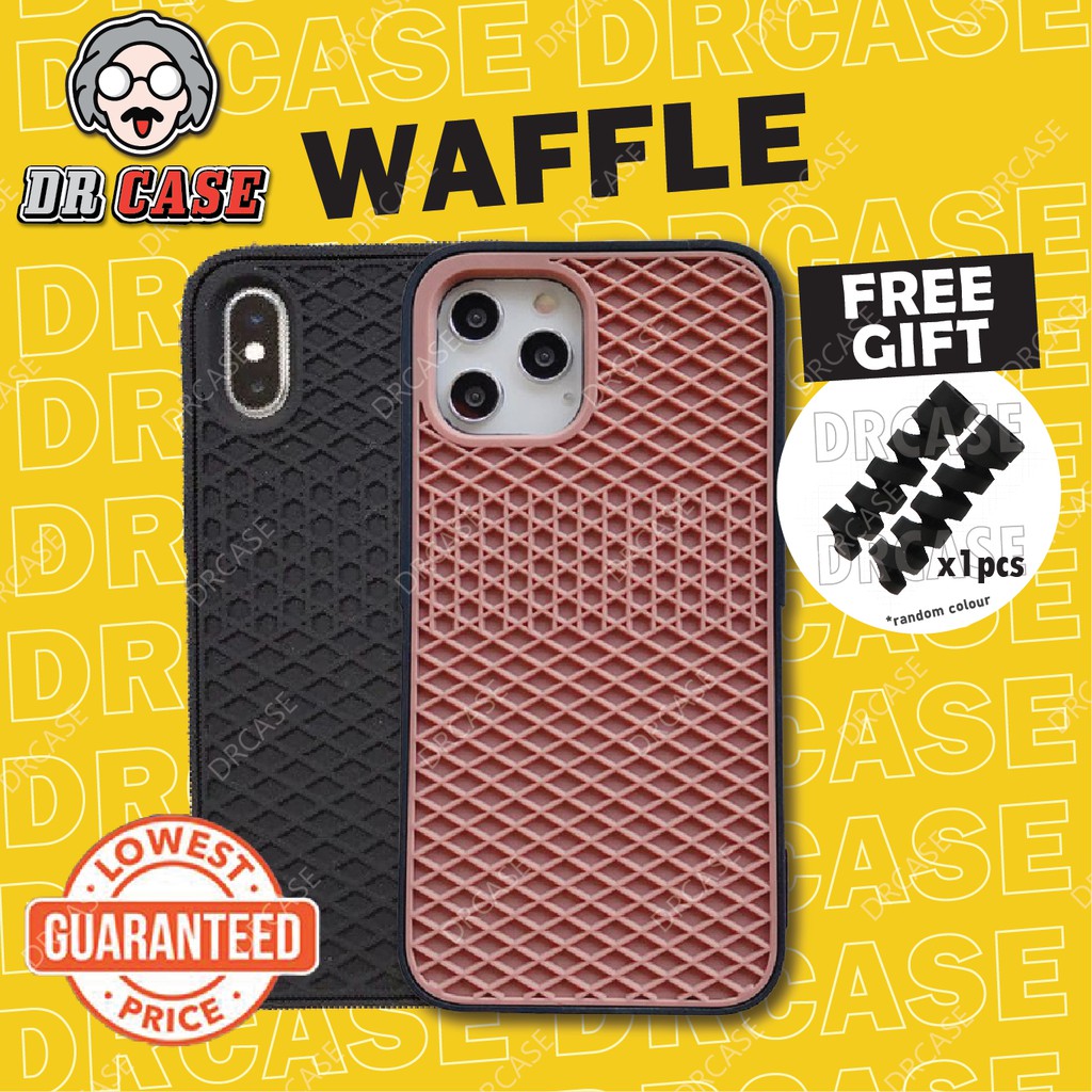 DRCASE Classic Van Waffle Sole Soft Silicone Case iP Phone 6 7 8 Plus X XS Max XR 11 12 Pro Max 13 Pro Max Soft Casing