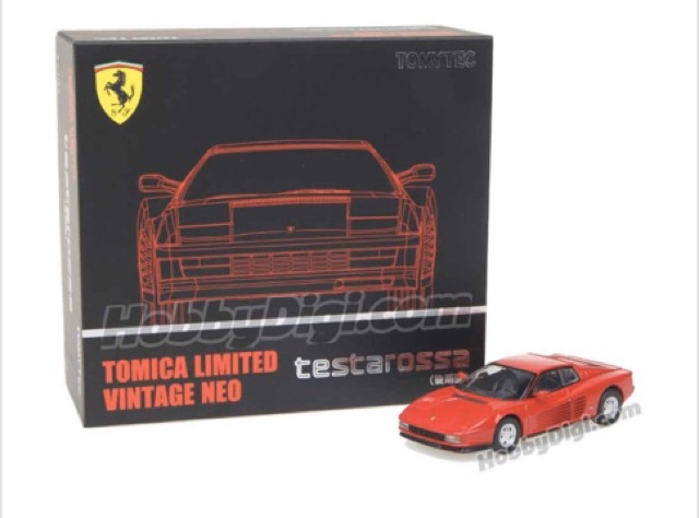 tomica limited vintage ferrari testarossa